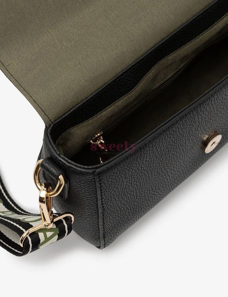 Сумка крос-боді U.S. POLO ASSN. ENAMEL чорна 0237 фото