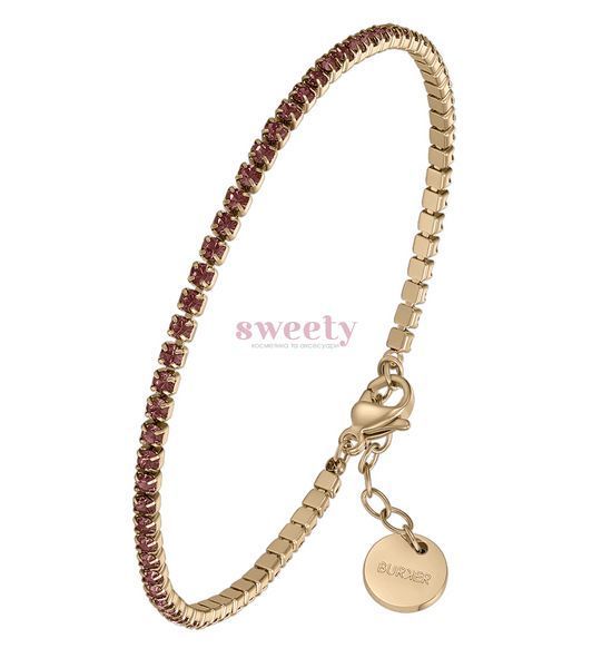 Браслет BURKER Ava Petite Gold Burgundy 0519 фото Браслет BURKER Ava Petite Gold Burgundy 0519 фото