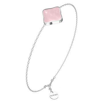 Браслет BURKER Flora Silver Pink 0576 фото