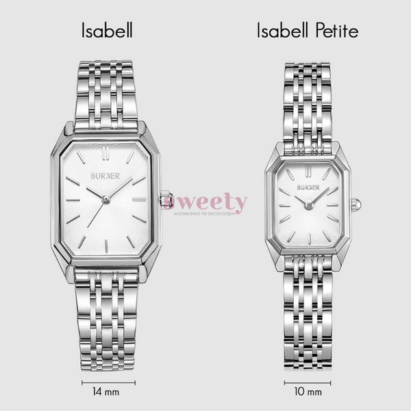 Годинник BURKER Isabell Silver 0432 фото