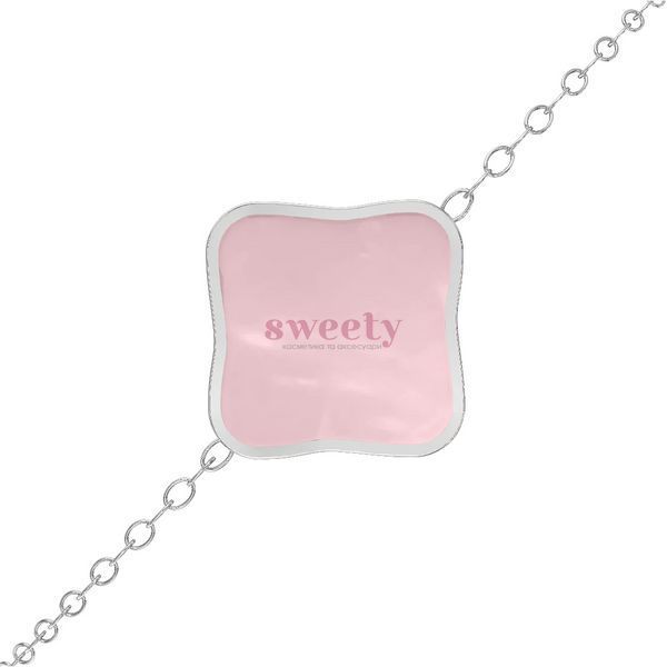 Браслет BURKER Flora Silver Pink 0576 фото