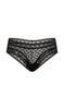 Трусики Victoria's Secret Dot Geo Lace Cheeky Panty Black 0691 фото 3