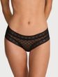 Трусики Victoria's Secret Dot Geo Lace Cheeky Panty Black 0691 фото
