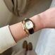 Годинник BURKER Julia Gold Black Leather 0434 фото 3