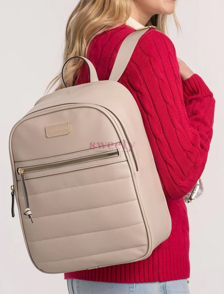 Бежевий рюкзак U.S. POLO ASSN. CHANNEL QUILTED BACKPACK 0391 фото