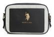 Сумка крос-боді U.S. POLO ASSN. чорна полотняна