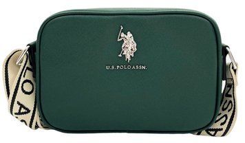 Сумка крос-боді U.S. POLO ASSN. зелена 0283 фото