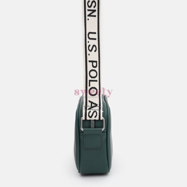 Сумка крос-боді U.S. POLO ASSN. зелена 0283 фото