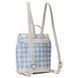Світло-синій рюкзак U.S. POLO ASSN. DIAMOND SIGNATURE BACKPACK 0377 фото 2