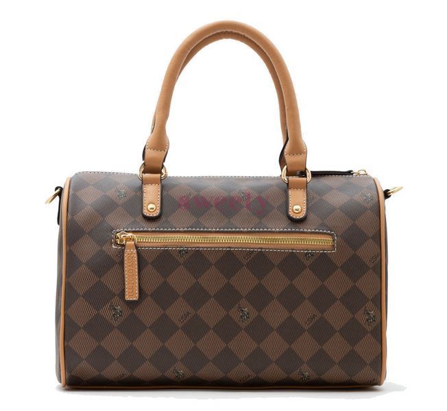 Сумка U.S. POLO ASSN. DIAMOND SIGNATURE SWIFTY SATCHEL BAG 0174 фото