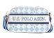 Сумка крос-боді U.S. POLO ASSN. DIAMOND STRIPE блакитна 0580 фото 1
