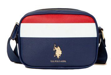 Сумка крос-боді U.S. POLO ASSN. SIGNATURE STRIPE синя 0581 фото