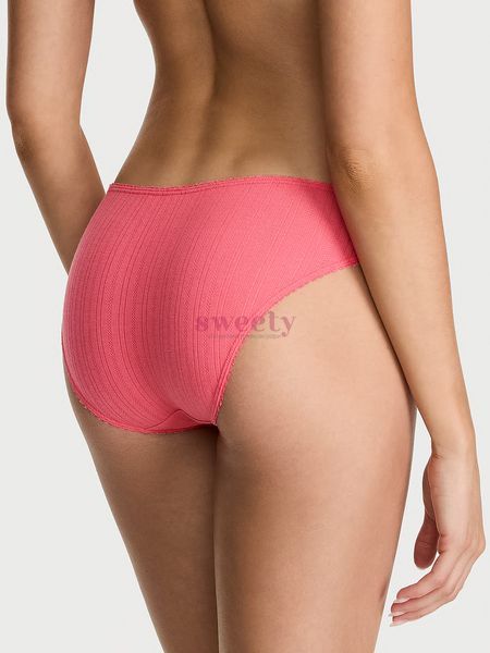 Трусики PINK Stretch Pointelle Bikini Panty 0658 фото