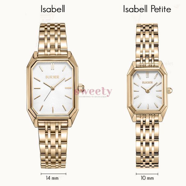 Годинник BURKER Isabell Petite Gold 0437 фото