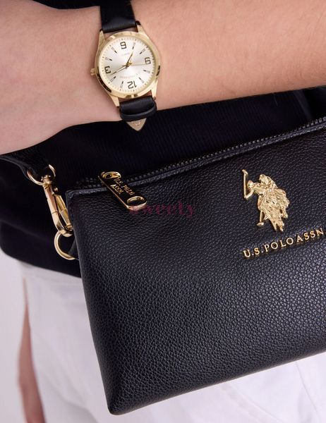 Крос-боді сумка U.S. POLO ASSN. MINI чорна 0535 фото