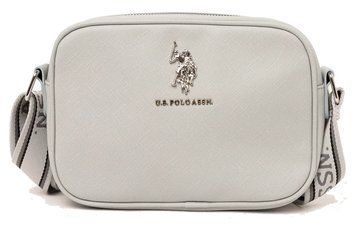 Сумка крос-боді U.S. POLO ASSN. світло-сіра 0330 фото