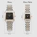 Годинник BURKER Macy Petite Black Gold Silver 0584 фото 8