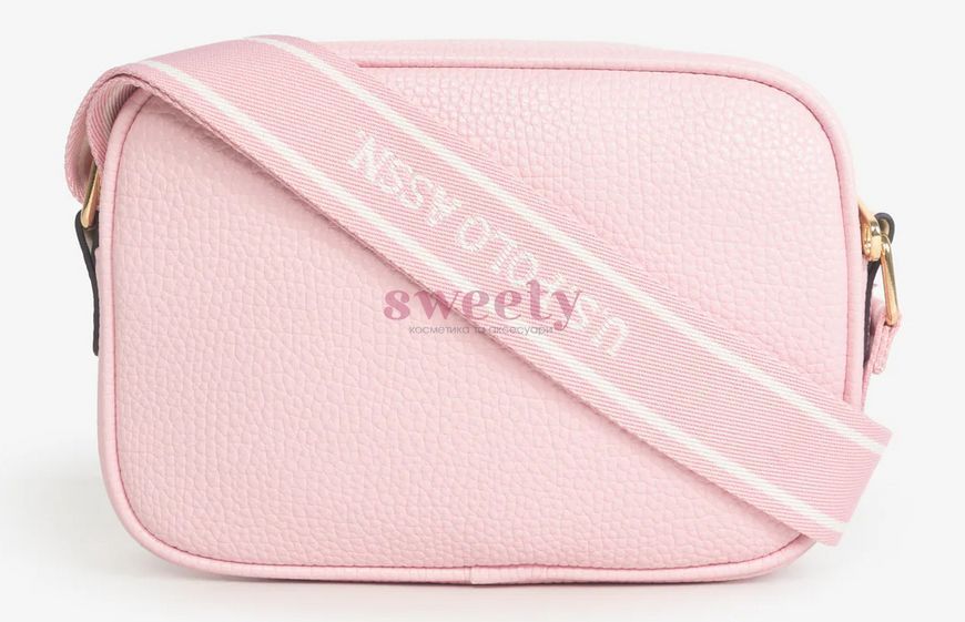 Крос-боді сумка U.S. POLO ASSN. ENAMEL PLATE рожева 0537 фото