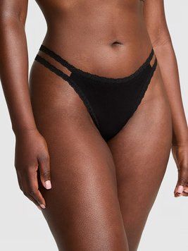 Трусики PINK Wink Strappy Thong Panty 0608 фото