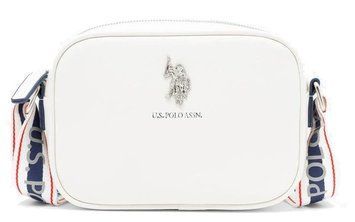 Сумка крос-боді U.S. POLO ASSN. біла 0380 фото