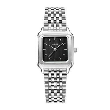 Годинник BURKER Macy Silver Black 0585 фото