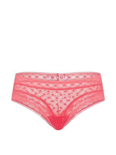 Трусики Victoria's Secret Dot Geo Lace Cheeky Panty Wild Lime 0692 фото