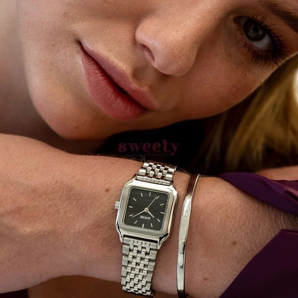 Годинник BURKER Macy Silver Black 0585 фото