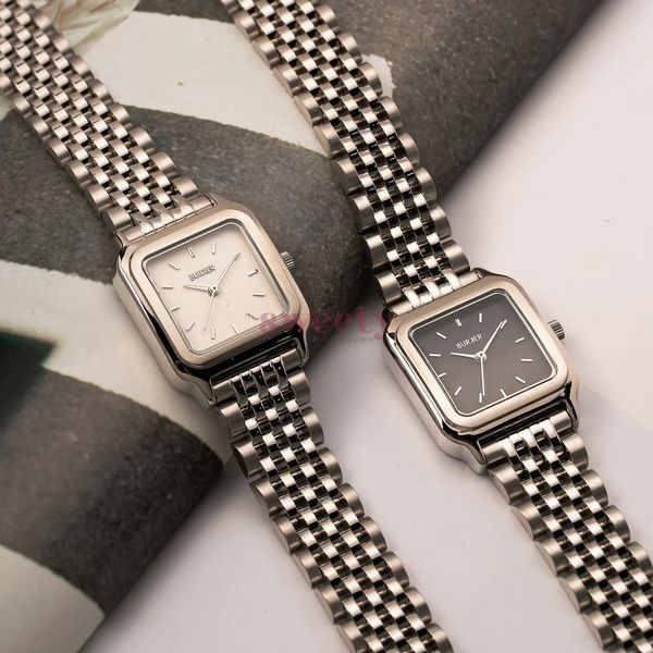 Годинник BURKER Macy Silver Black 0585 фото