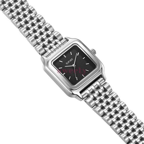 Годинник BURKER Macy Silver Black 0585 фото