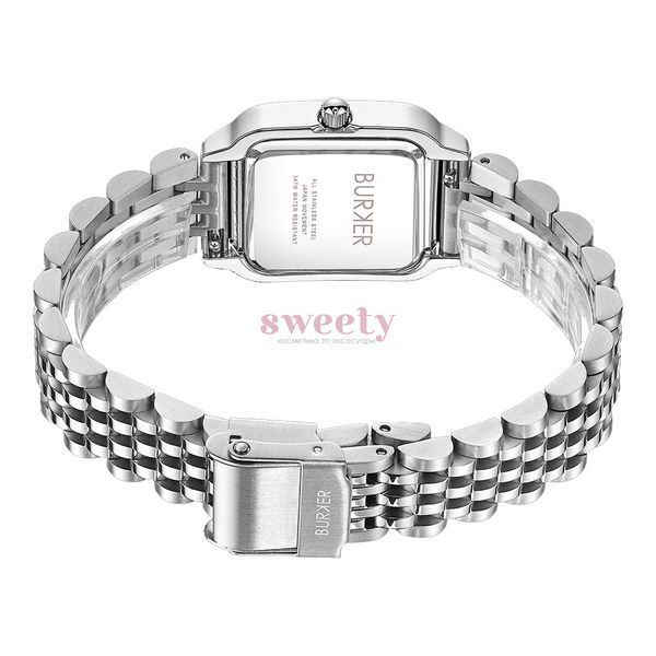 Годинник BURKER Macy Silver Black 0585 фото