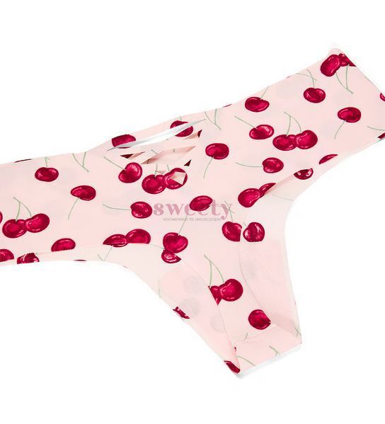 Трусики Victoria's Secret No Show Strappy Thong Panty 0622 фото