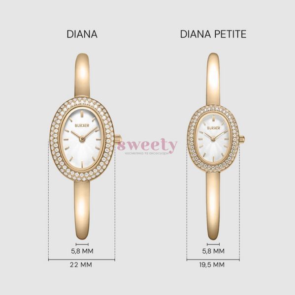 Годинник BURKER Diana Gold Chic 0491 фото