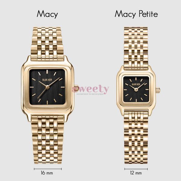 Годинник BURKER Macy Gold Black 0538 фото
