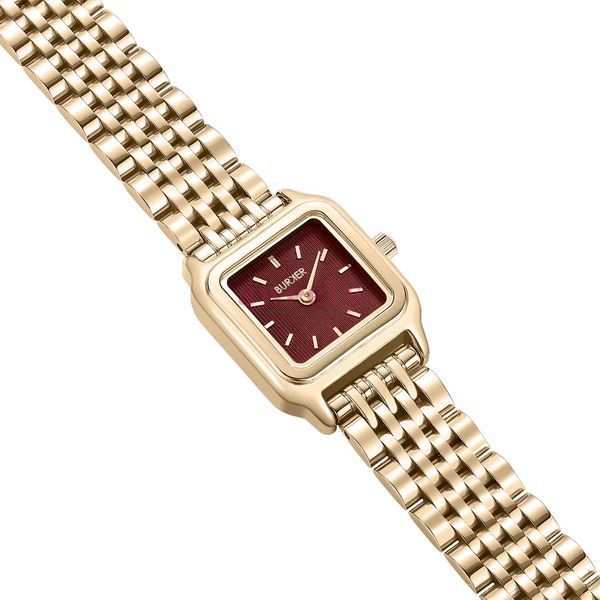 Годинник BURKER Macy Petite Gold Burgundy 0441 фото