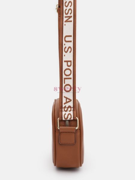 Сумка крос-боді U.S. POLO ASSN. коньяк 0303 фото