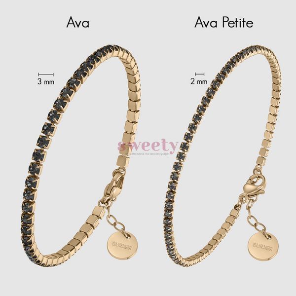 Браслет BURKER Ava Gold Black 0587 фото