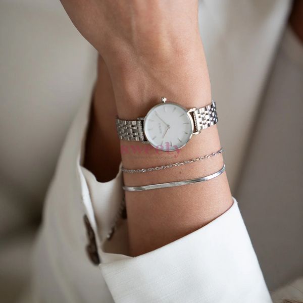 Годинник BURKER Ruby Petite Silver White 0442 фото
