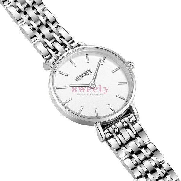 Годинник BURKER Ruby Petite Silver White 0442 фото