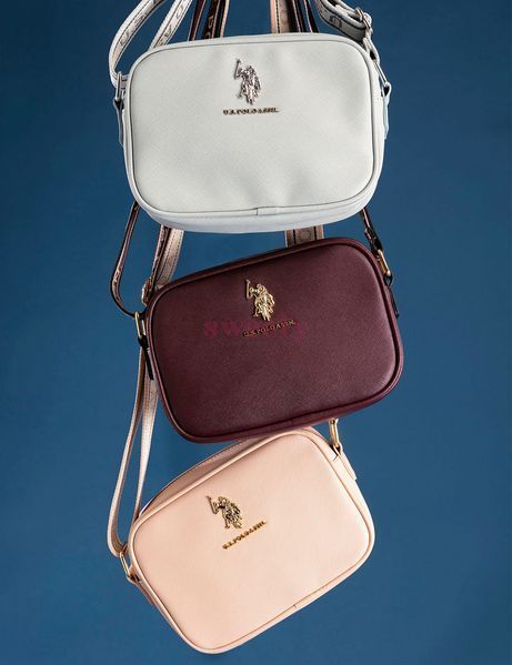 Сумка крос-боді U.S. POLO ASSN. рум'яна 0350 фото