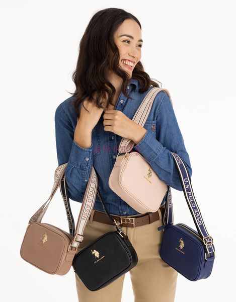 Сумка крос-боді U.S. POLO ASSN. рум'яна 0350 фото