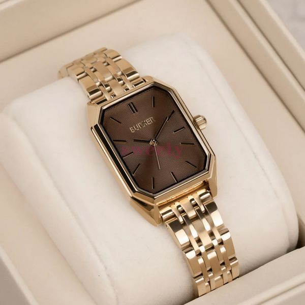 Годинник BURKER Isabell Gold Brown 0399 фото