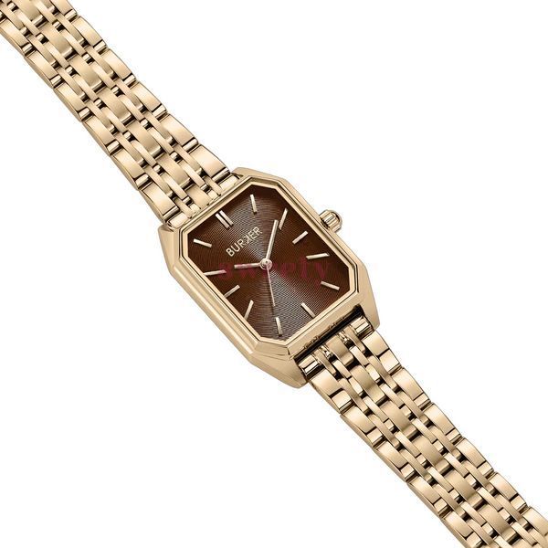 Годинник BURKER Isabell Gold Brown 0399 фото