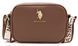 Сумка крос-боді U.S. POLO ASSN. коричнева 0340 фото 1