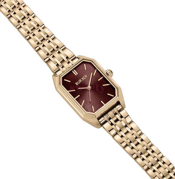 Годинник BURKER Isabell Gold Burgundy 0401 фото