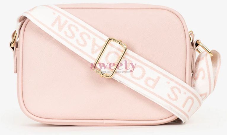 Сумка крос-боді U.S. POLO ASSN. пудрова 0335 фото