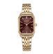 Годинник BURKER Isabell Gold Burgundy 0401 фото 1