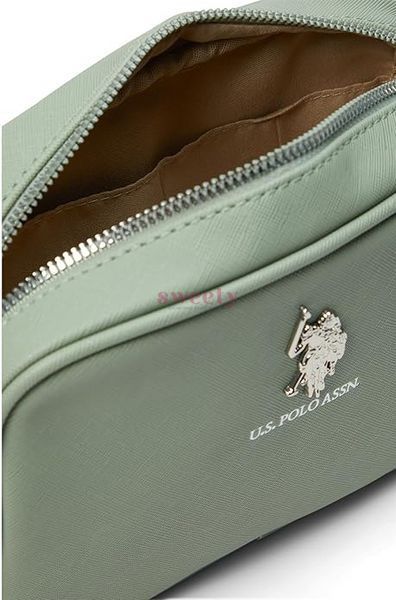 Сумка крос-боді U.S. POLO ASSN. світло-зелена 0304 фото