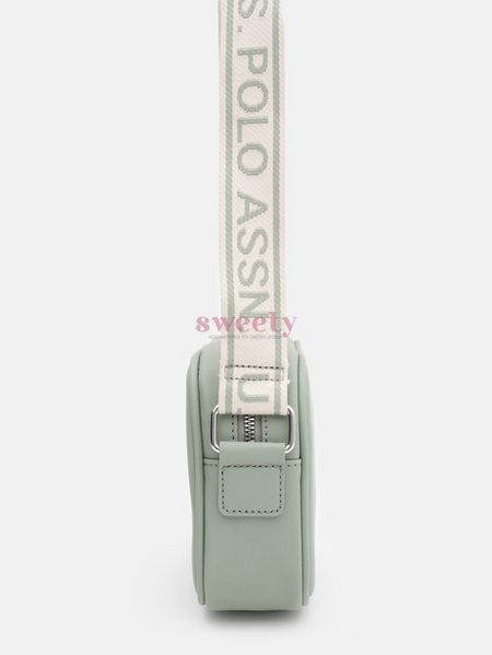 Сумка крос-боді U.S. POLO ASSN. світло-зелена 0304 фото