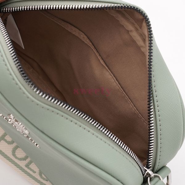 Сумка крос-боді U.S. POLO ASSN. світло-зелена 0304 фото