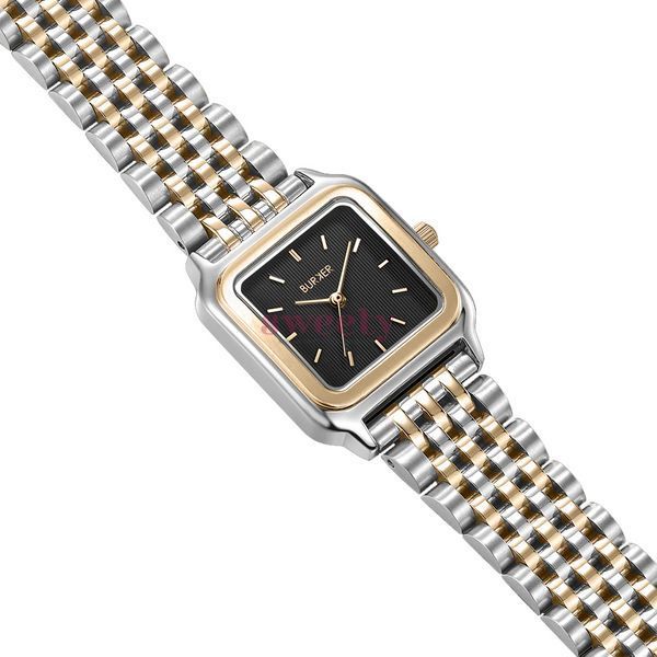 Годинник BURKER Macy Black Gold Silver 0497 фото